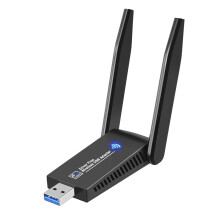 Cruthaitheoir Spota Te Wi-Fi Dlúth, Oiriúntóir Débhanda 1300Mbps le USB3.0 do Windows, Mac, agus Linux