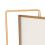 Y5578 Double-Sided Gold Metal Rotating Photo Frame, Rectangular, 565g 7