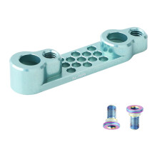 Road Bike Disc Brake Adapter Flat Mount Set For Rear Conversion Lightweight Rotor Adapter For Road Cycling