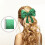 2Stk Langlebiger Glitter PU Stoff Für DIY Accessoires 9