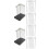 2Sets DIY Modell Farbclip Basis Schwarz Klemmhalter 5