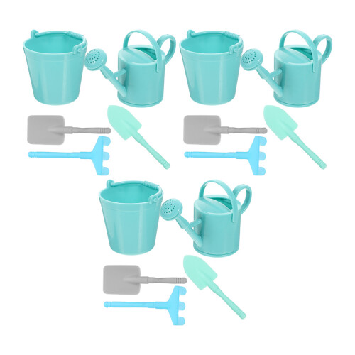 15Sets Mini Gartenwerkzeug Figuren ABS Deko Für Zuhause