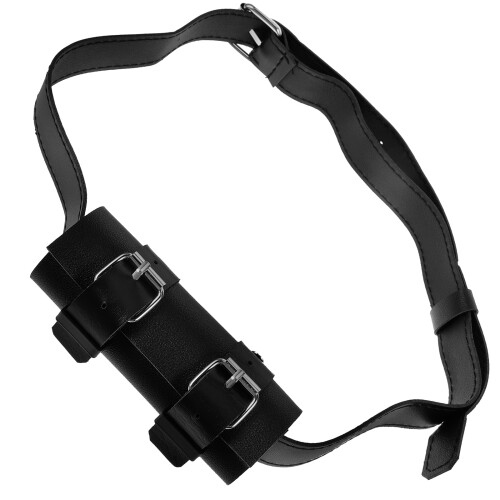 2Stk Stilvoller PU Leder Schwerttragegürtel Unisex 1