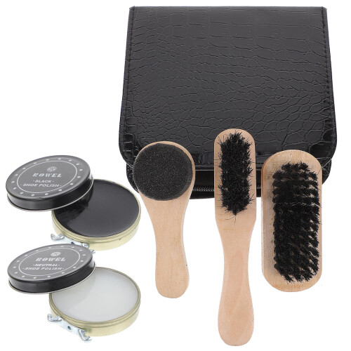 3Sets Schuhputz Set Bürsten Set Für Politur 1