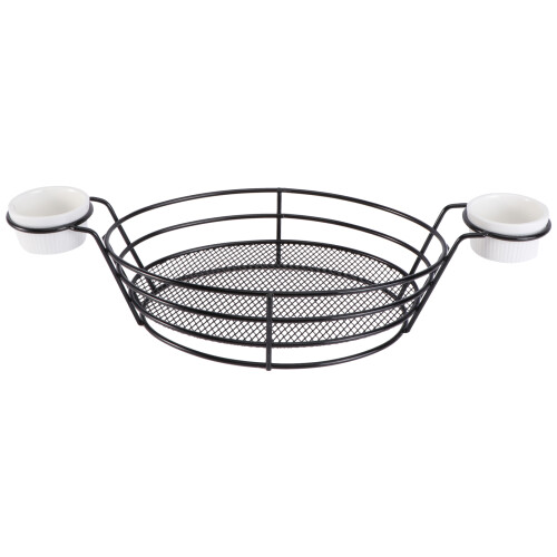 3Stk Schwarzes Snackkorb Frittierkorb Für Und 2