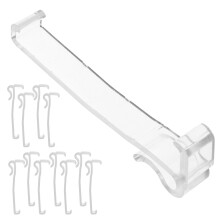 48Ud Clips Reemplazables Para Estores Plástico Transparente