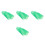 80Pièces Filet Vert Pour Bouteille Saline Perfusion 4