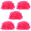 5Ud Peluca Color Rosado Y Cómoda 9