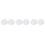 6Pcs Reusable White Silicone Steamer Liners Non-Stick Pads for Dim Sum 6