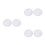6Pcs Reusable White Silicone Steamer Liners Non-Stick Pads for Dim Sum 8