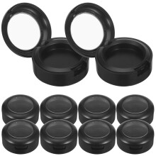 30Ud Estuche Negro Vacío Para Sombras Y Accesorios Maquillaje