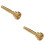 2Ud Accesorio 3C Cobre Dorado Para Alto 6