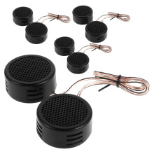 12Paren Zwarte Dome Tweeter Unit Auto Speaker Horn Voor Heldere Geluid
