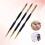 6Ud Cepillo Doble Color Negro Para Y Estilo Personal 11