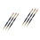 6Ud Cepillo Doble Color Negro Para Y Estilo Personal 4