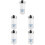 5Pcs Multi-Functional Shower Head Filter Pc&pp Cotton for Bathroom Use 8
