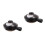 2Pcs Black Porcelain Soup Pot with Handle Easy-Clean Kitchenware 6