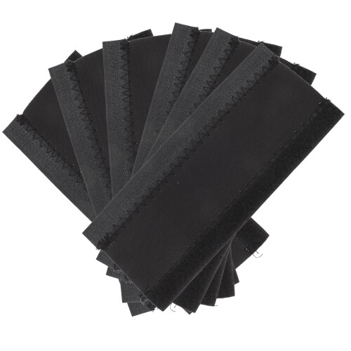 18Ud Protector Cadena Bici Negro Material Resistente Y Ambiental
