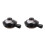2Pcs Black Porcelain Soup Pot with Handle Easy-Clean Kitchenware 5