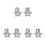6Ud Metal Para Y 9