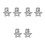 6Ud Metal Para Y 5