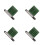 4Sets Multi-Color Aluminum Temporary Car Parking Number Display Plates 8