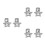 6Ud Metal Para Y 6