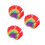 3Ud Peluca Mohawk Iluminada Multicolor Para Celebraciones 6