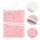 2Ud Cinturón Bebé Rosa Ajustable Doble Fijación 9