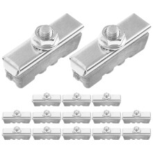 45Pcs Silver Bicycle Brake Pads Durable Fit Mountain Kids Road Bikes