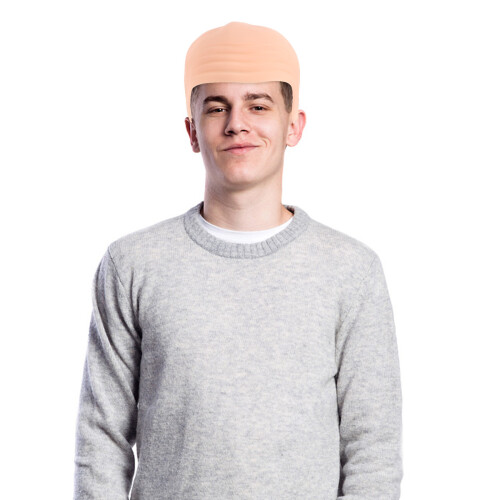 2Pièces Calotte Silicone Confortable Pour Déguisement 2