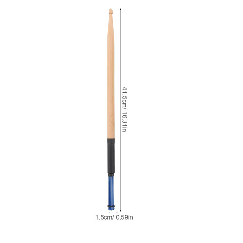 1Pair Wood Drumsticks Ergonomic Handle Durable Drum Sticks 2
