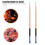 1Pair Wood Drumsticks Ergonomic Handle Durable Drum Sticks 6