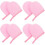 8Pièces Mitaines Rose En Peluche Pour Auto-Bronzant 6