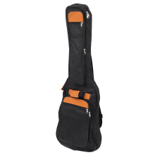 2Pièces Sac Guitare Noir En Toile Renforcée Confortable Et Étanche