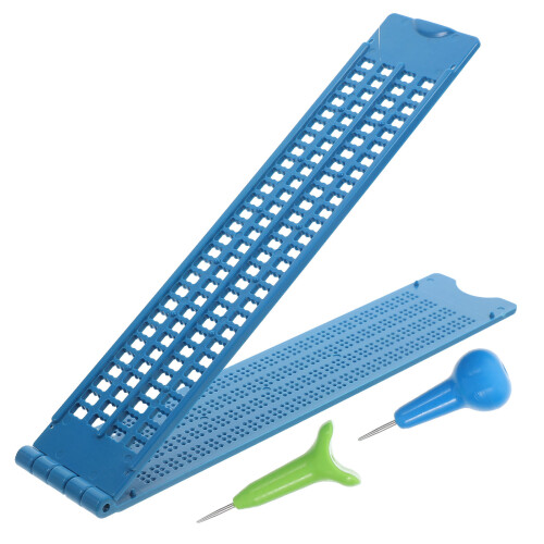 3Pièces Kit Braille Aide Aveugles Éducatif 2