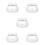 5Pz Strumento Professionale Elettrico Bianco Portatile 8