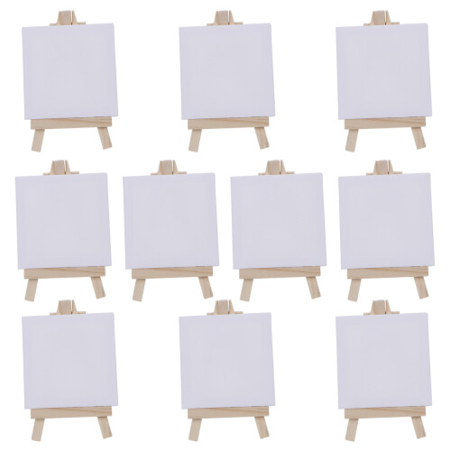30Pièces Mini Chevalet En Bois Pour Peinture