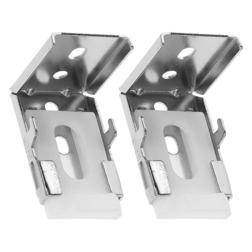 8Pz Kit Supporti Per Tende A Rullo Argento Facile Installazione Casa 1