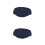 2Pz Materasso Impermeabile Cotone Morbido Navy Home 4