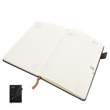 2Pz Agenda 2025 Mensile Settimanale Nero PU Note E Ufficio