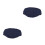 2Pz Materasso Impermeabile Cotone Morbido Navy Home 10