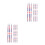 48Pz Con Gomma Tema Uk Flag Premium Legno Per Aula E Ufficio 8