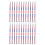 48Pz Con Gomma Tema Uk Flag Premium Legno Per Aula E Ufficio 2