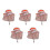 5Pz Cappello Unisex Nylon Uv Leggero E Regolabile 9