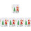 10Sets DIY Embroidery Sewing Bookmark Kit Polyester for Craft Decor 7