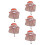 5Pz Cappello Unisex Nylon Uv Leggero E Regolabile 3