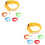 12Pz Braccialetti LED in Nylon , Per Corsa E Feste 7