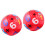 2Pz Palloni Gioco Antiscivolo Per Bambini Rosso Per Sviluppo 4