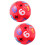 2Pz Palloni Gioco Antiscivolo Per Bambini Rosso Per Sviluppo 7